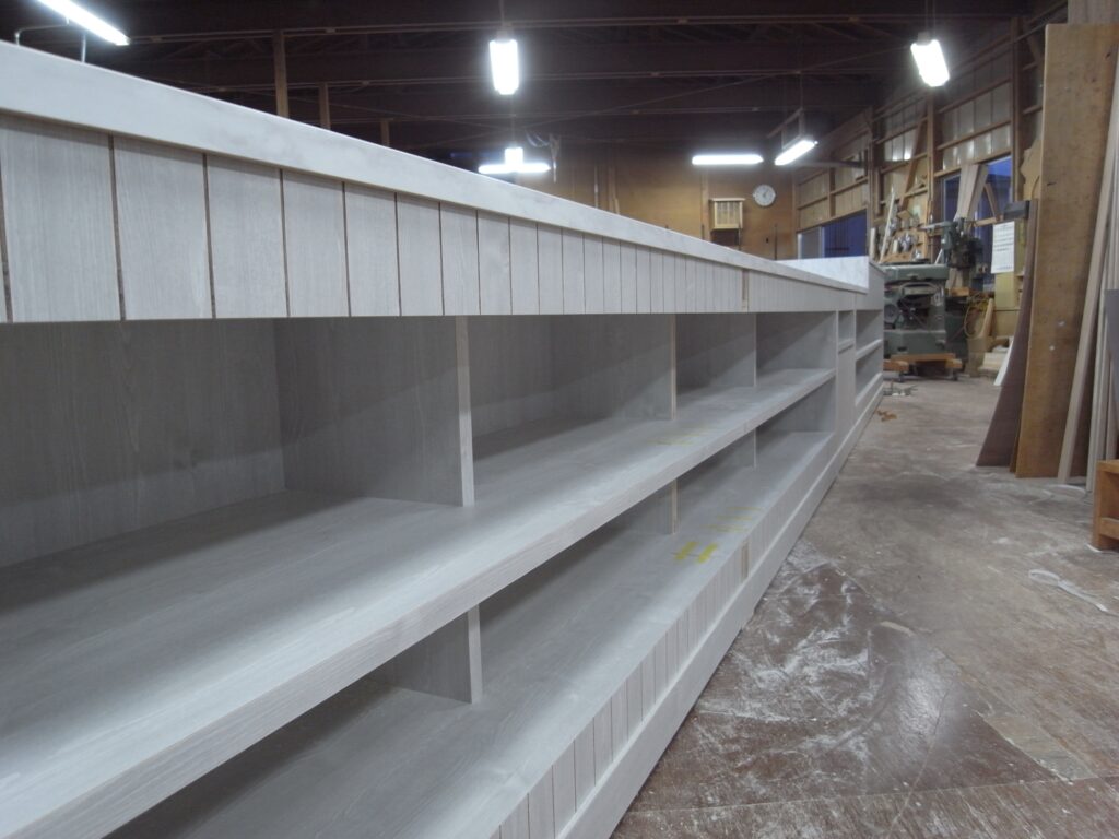 8メートルあるBIGなビュッフェカウンターを製作した話