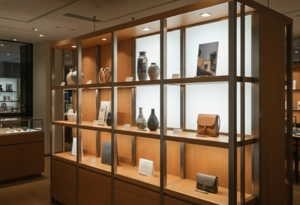 特注什器の素材講座⑥｜照明の種類・色温度・素材との相性をプロが解説